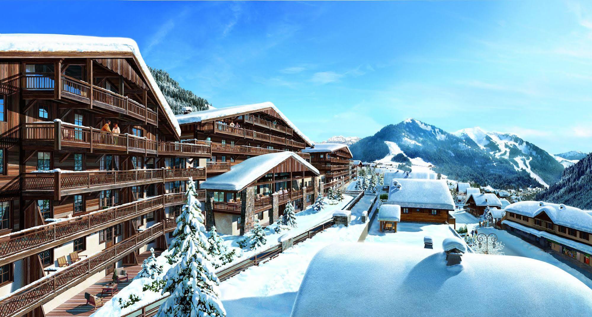Residence Prestige Odalys Les Fermes De Châtel Exteriör bild